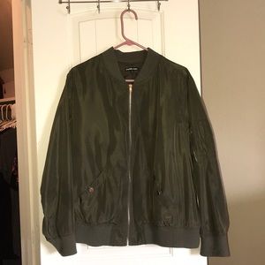 Dark green jacket